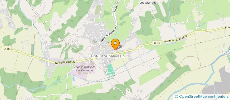 localisation de l'entreprise AMENAGEMENTS MUSTI-VERT  SAINT-JUST-CHALEYSSIN