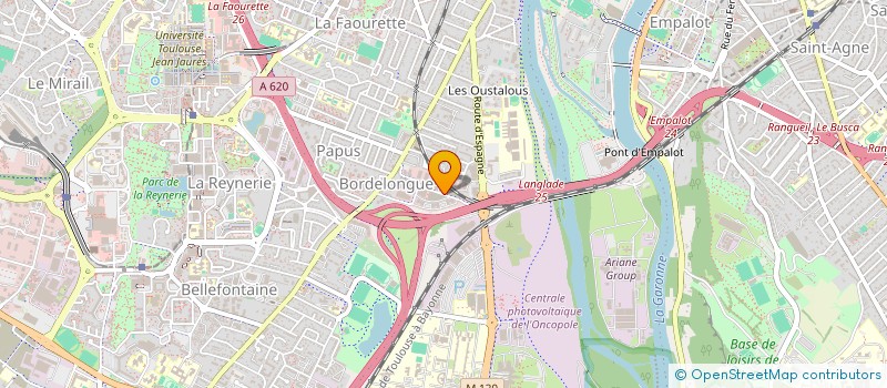 localisation de l'entreprise AMENAGEMENTS-TRANSFERTS-PRESTATIONS à TOULOUSE