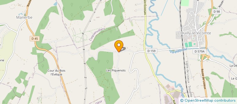 localisation de l'entreprise AMENAGEO IMMOBILIER  OUILLY-LE-VICOMTE