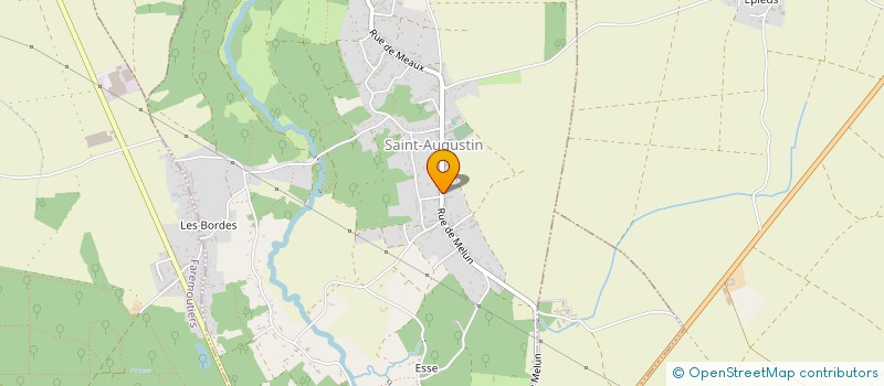 localisation de l'entreprise AMENAGEUR FONCIER FRANCILIEN AFF  SAINT-AUGUSTIN