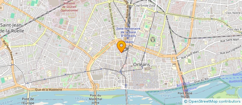 localisation de l'entreprise AMENAGEURS ORLEANAIS à ORLEANS