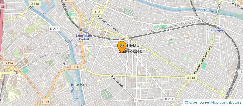 localisation de l'entreprise AMENAGMT RENOVATION PLACEMT SERVICE à SAINT-MAUR-DES-FOSSES