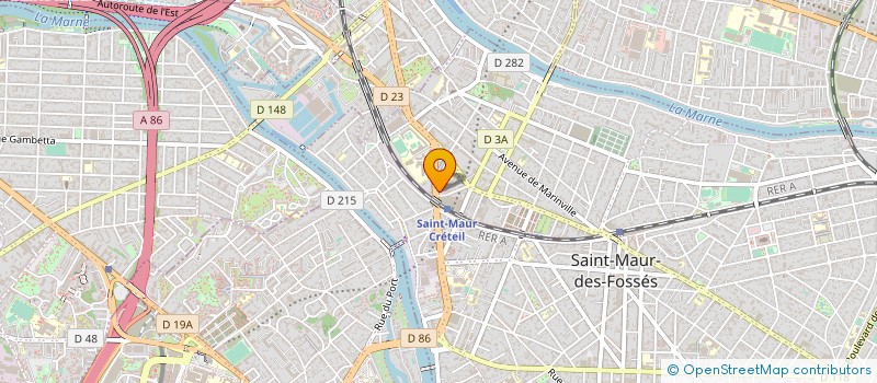 localisation de l'entreprise AMENAIDE SRD à SAINT-MAUR-DES-FOSSES