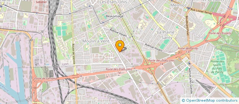 localisation de l'entreprise AMENDJE ENGINEERING SOLUTIONS  VENISSIEUX