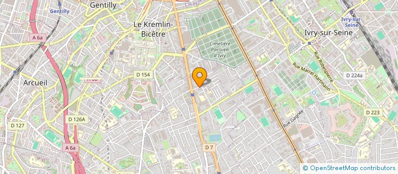 localisation de l'entreprise AMENDOEIRA ET ASSOCIES à VILLEJUIF