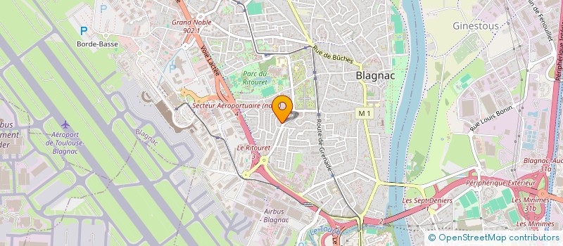 localisation de l'entreprise AMENDONNEZ BOUGEZ à BLAGNAC