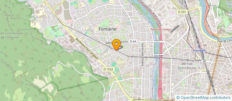 localisation de l'entreprise AMENITE  FONTAINE