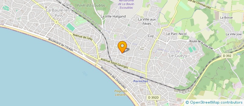 localisation de l'entreprise AMENITE  LA BAULE-ESCOUBLAC