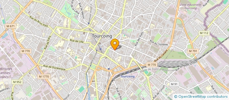 localisation de l'entreprise AMENITY  TOURCOING