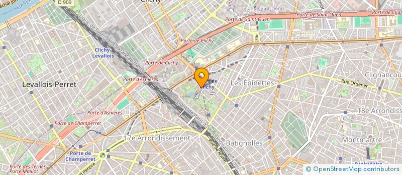 localisation de l'entreprise AMENITY REM à CLICHY