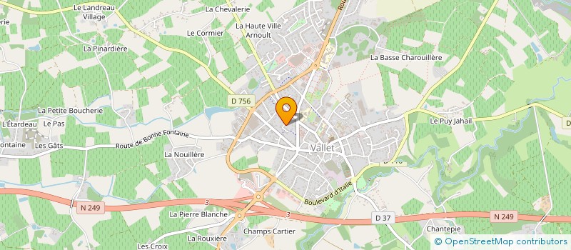 localisation de l'entreprise AMEP ATLANTIQUE à LA CHAPELLE-HEULIN