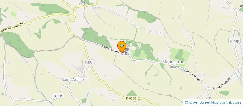 localisation de l'entreprise AMEP LAS COMMES  MONTASTRUC-SAVES