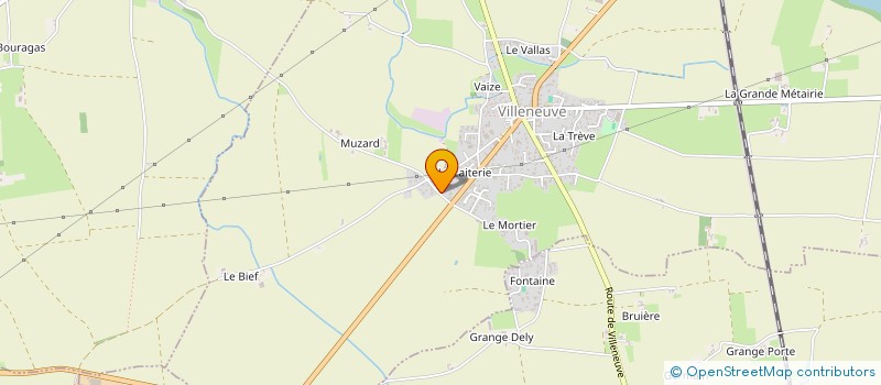 localisation de l'entreprise AMEPRO  VILLENEUVE