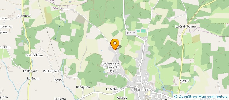 localisation de l'entreprise AMER OUEST CONSTRUCTION  PLAUDREN