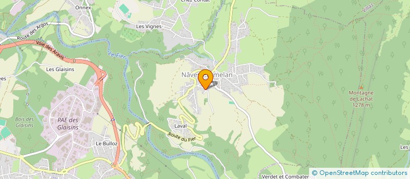 localisation de l'entreprise AMER SPORTS HOLDING SAS  EPAGNY METZ-TESSY