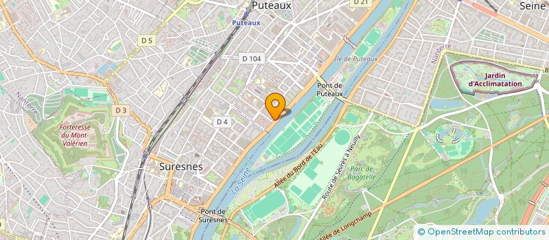 localisation de l'entreprise AMERASIA à SURESNES