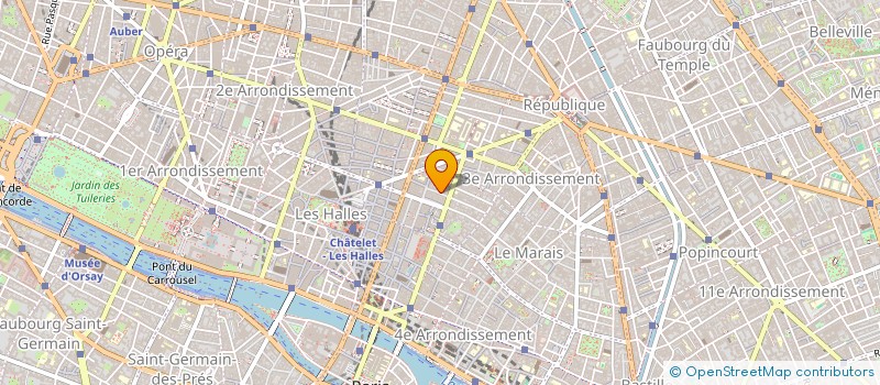 localisation de l'entreprise AMERE  PARIS