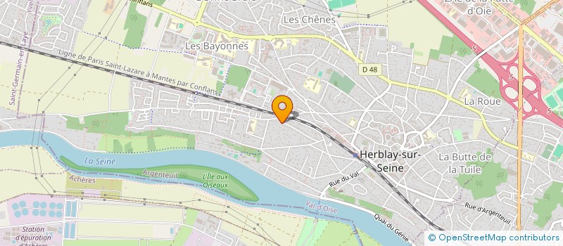 localisation de l'entreprise AMEREM  HERBLAY-SUR-SEINE