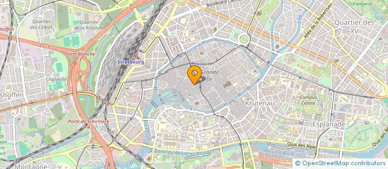localisation de l'entreprise AMEREST à STRASBOURG