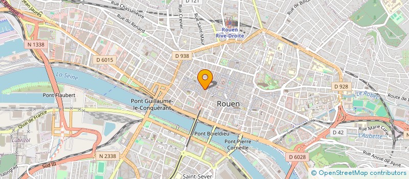 localisation de l'entreprise AMEREVA à ROUEN