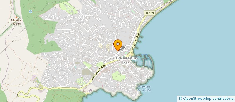 localisation de l'entreprise AMERICA 83 INVESTISSEMENT à CAVALAIRE-SUR-MER