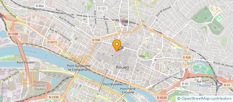 localisation de l'entreprise AMERICA LATINA à ROUEN