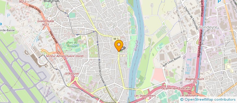 localisation de l'entreprise AMERICAN BAGELS à BLAGNAC