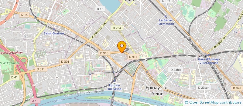 localisation de l'entreprise AMERICAN BIKE RESCUE à EPINAY-SUR-SEINE