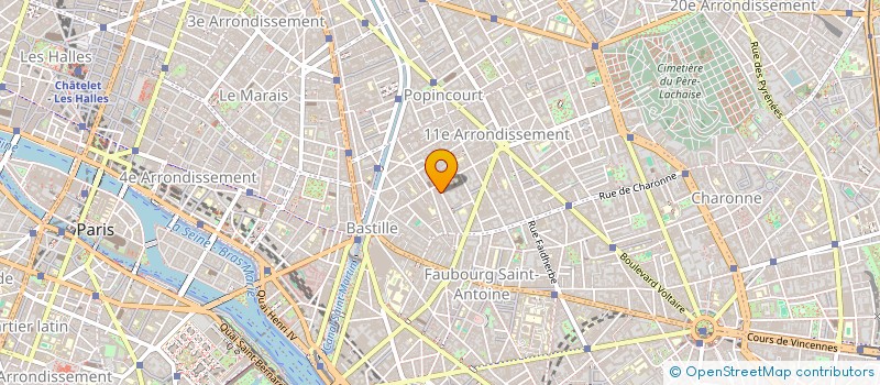 localisation de l'entreprise AMERICAN CENTER FOR THE ARTS  PARIS