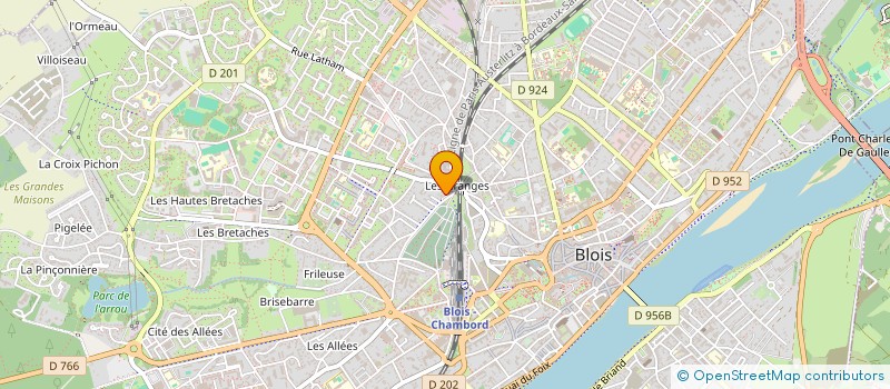 localisation de l'entreprise AMERICAN COMPUTER  BLOIS