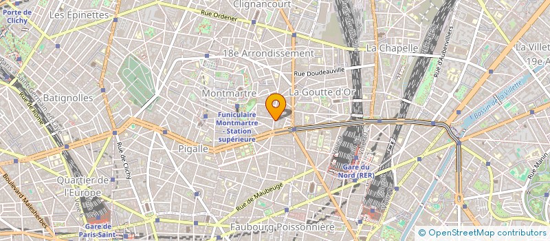 localisation de l'entreprise AMERICAN COSMETIQUES à PARIS