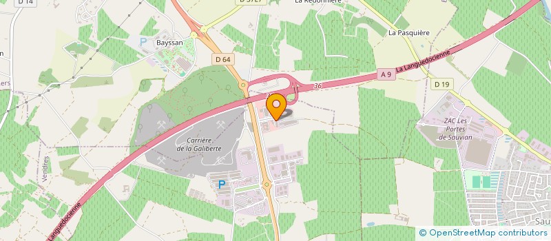 localisation de l'entreprise AMERICAN GAMES  VENDRES