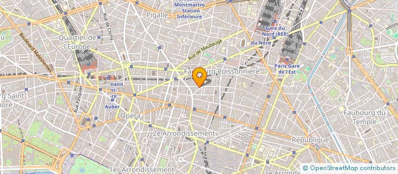 localisation de l'entreprise AMERICAN HORSE  PARIS