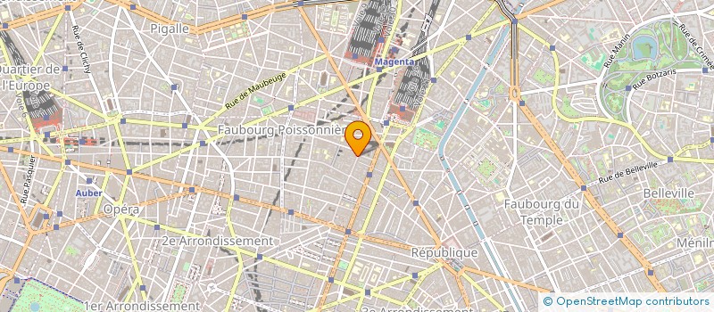 localisation de l'entreprise AMERICAN JEUX à PARIS