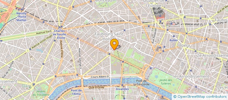 localisation de l'entreprise AMERICAN JOINT DISTRIB COMMITT  PARIS