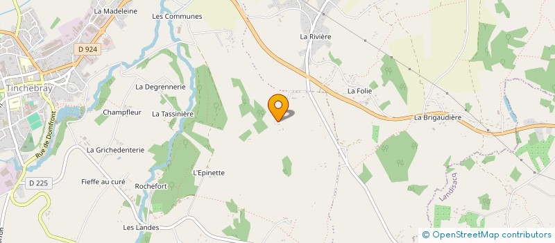 localisation de l'entreprise AMERICAN MAISONS BOIS à TINCHEBRAY-BOCAGE