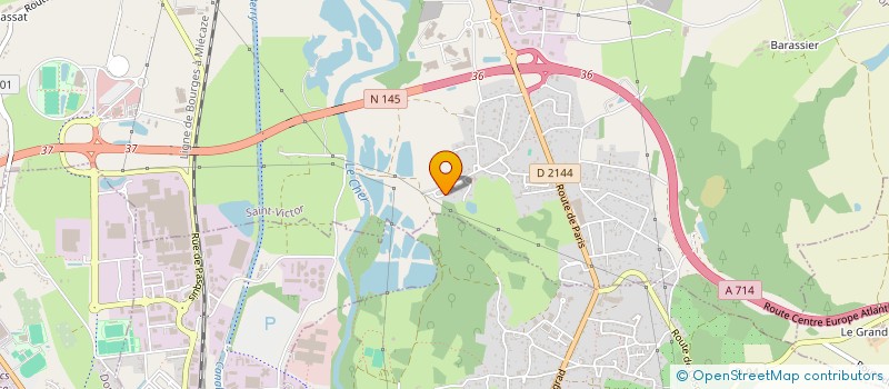 localisation de l'entreprise AMERICAN MOTOR CULT  SAINT-VICTOR