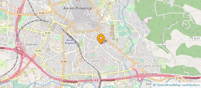 localisation de l'entreprise AMERICAN MOTOR SHOP à AIX-EN-PROVENCE