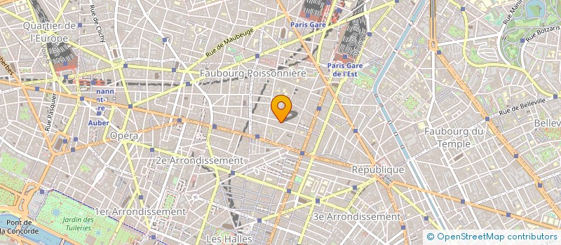 localisation de l'entreprise AMERICAN NAILS DIFFUSION  PARIS