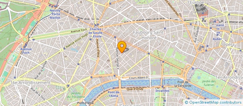 localisation de l'entreprise AMERICAN OVERSEAS MEMORIAL  PARIS