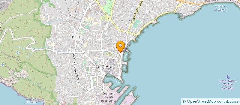 localisation de l'entreprise AMERICAN PIZZA GRILL  LA CIOTAT
