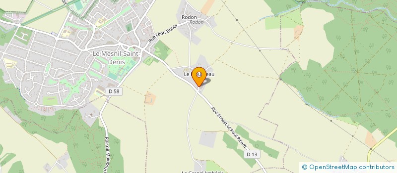 localisation de l'entreprise AMERICAN RACING SERVICES  LE MESNIL-SAINT-DENIS