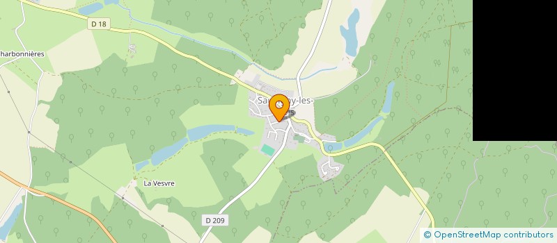 localisation de l'entreprise AMERICAN RIDERS  SAUVIGNY-LES-BOIS