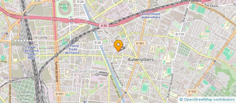 localisation de l'entreprise AMERICAN STOCK à AUBERVILLIERS