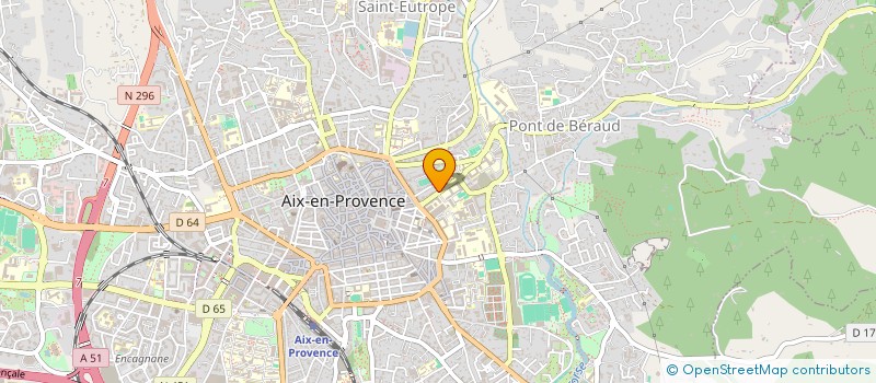 localisation de l'entreprise AMERICAN UNIVERSITY CENTER OF PROVENCE à AIX-EN-PROVENCE