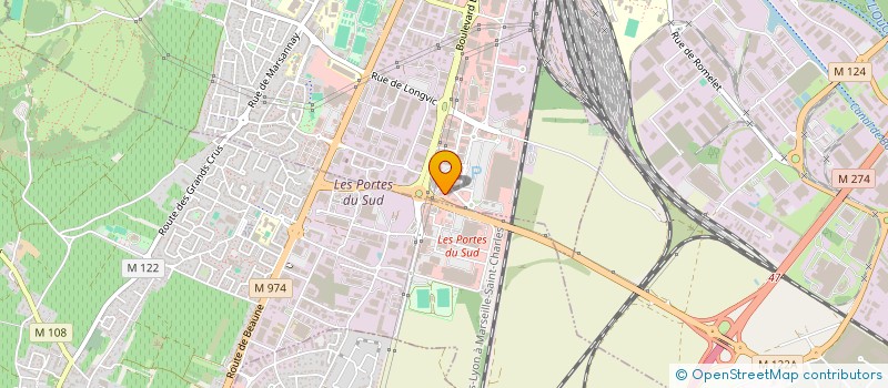 localisation de l'entreprise AMERICAN WAY DIJON SUD à CHENOVE