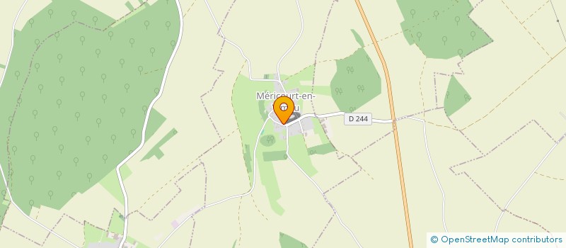 localisation de l'entreprise AMERICAR RENT  MERICOURT-EN-VIMEU