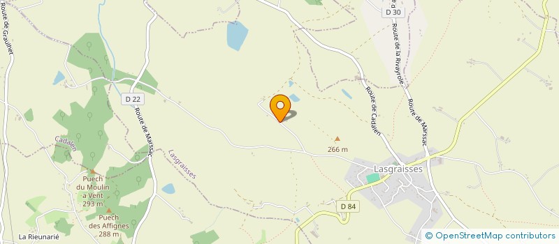 localisation de l'entreprise AMERICASOL  MONTANS