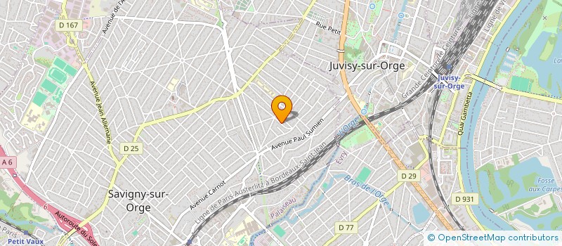localisation de l'entreprise AMERICO  SAVIGNY-SUR-ORGE