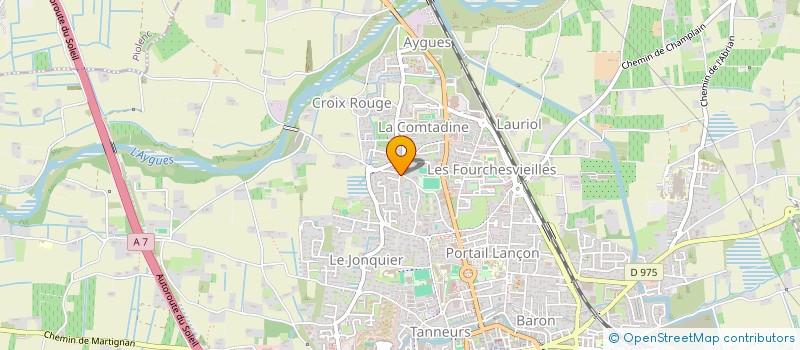 localisation de l'entreprise AMERINE  ORANGE